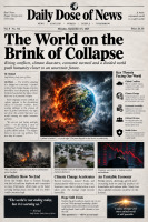 The world on the brink of collapse